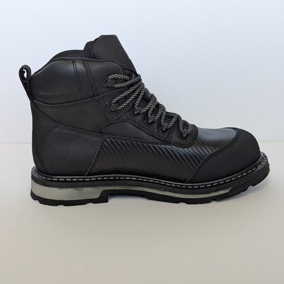 SUREWAY 6 Inch Heavy Duty Work Boots, Size 11, Leather, Soft Toe, Waterproof main image 4